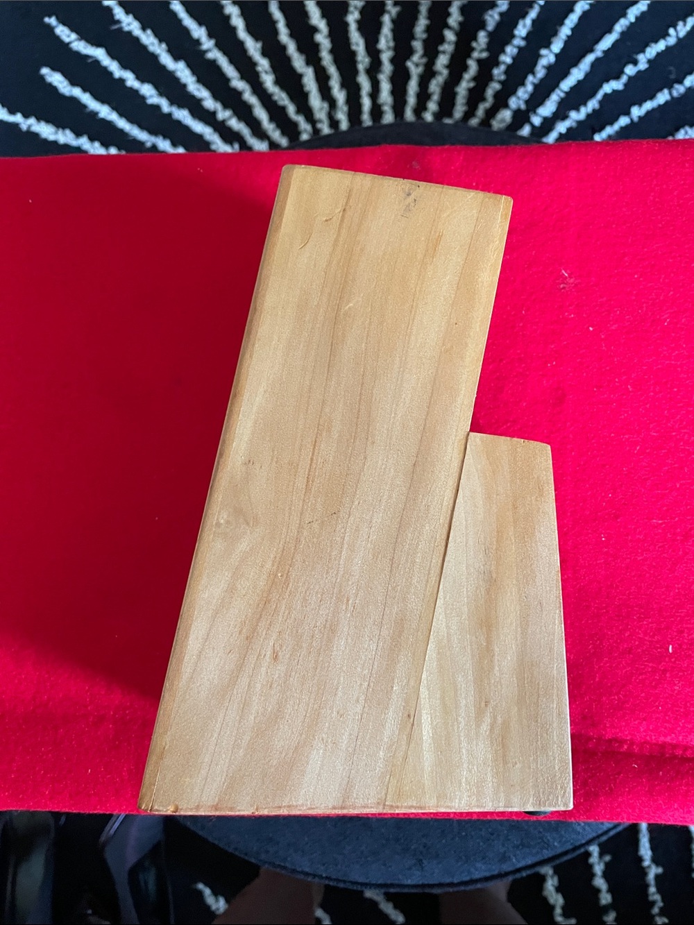 Natural Wood Knife Block Only-14 Slots